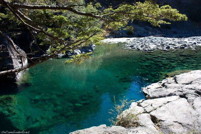 El Cajón del Azul, El Bolsón Río Negro - foto: @cajondelazul
