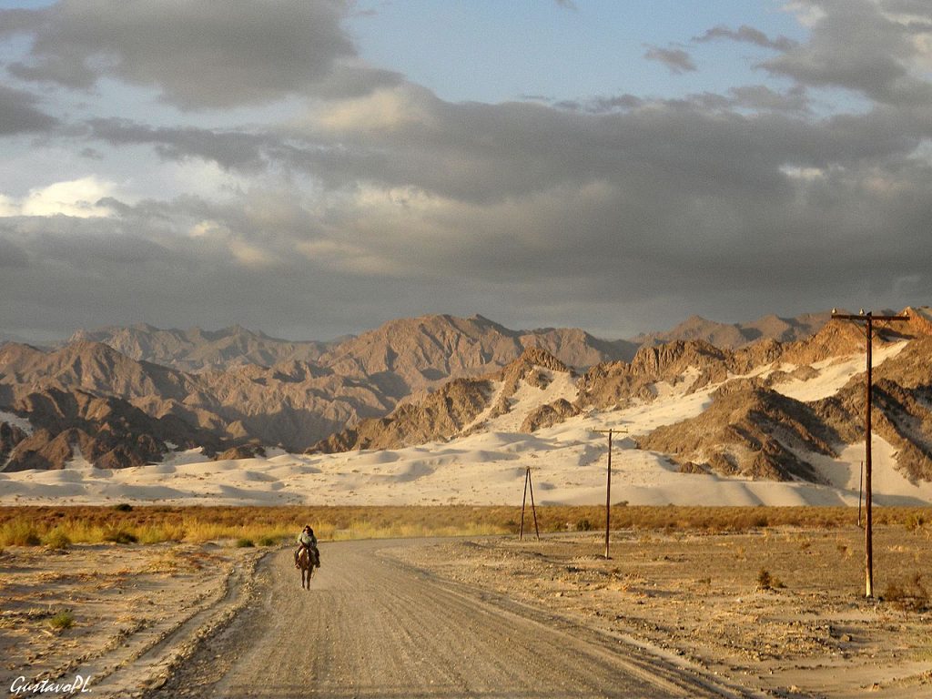 Camino a las Dunas de Tatón, Tinogasta.