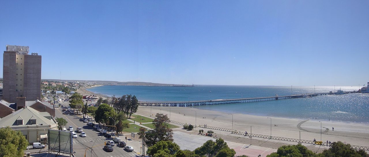 Vista Panorámica de Puerto Madryn
