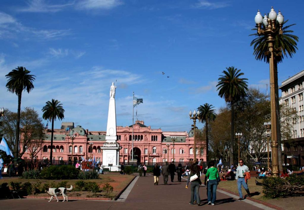 Plaza de mayo, ciudad de Buenos Aires